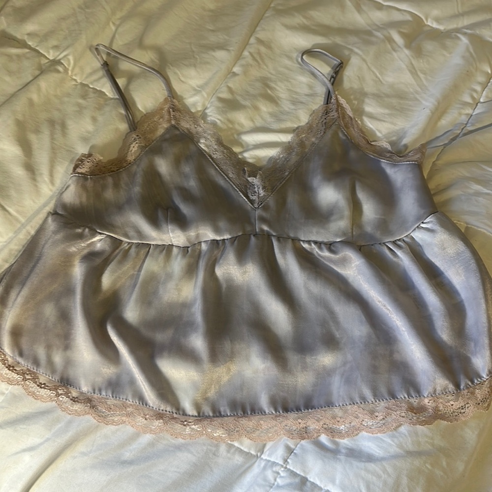 American eagle satin top